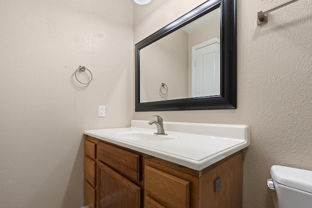 7504 Kingsmill Ter, Fort Worth, TX 76112 - half bath with toilet and vanity