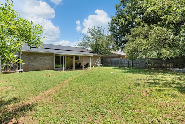 7504 Kingsmill Ter, Fort Worth, TX 76112 - view of yard featuring a patio area