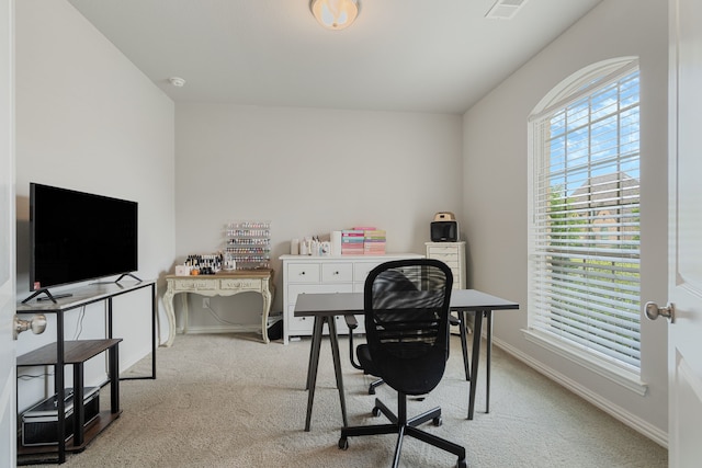 7020 Cross Point Ln, Little Elm, TX 76227 - home office with carpet and baseboards