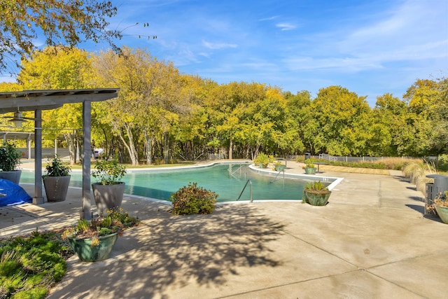 7020 Cross Point Ln, Little Elm, TX 76227 - outdoor pool with a patio