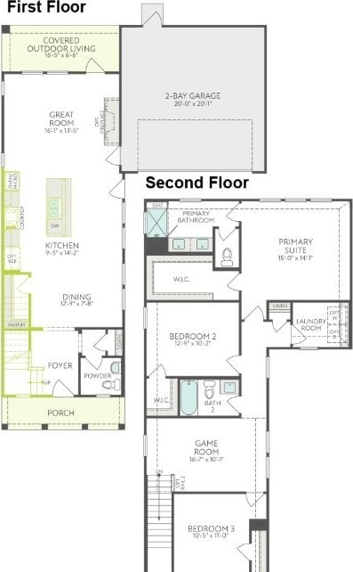 1605 Mint Rd, Argyle, TX 76226 - room layout