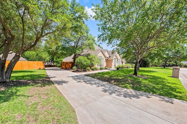 324 Lakeside Oaks Cir, Lakeside, TX 76135 - view of front of house with concrete driveway