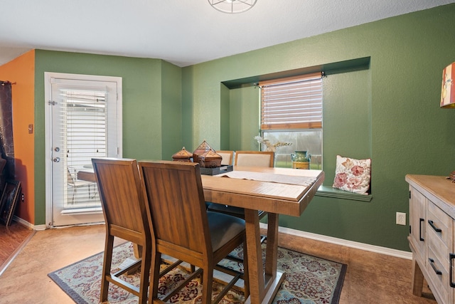 419 NW Murphy Rd, Burleson, TX 76028 - dining area featuring baseboards
