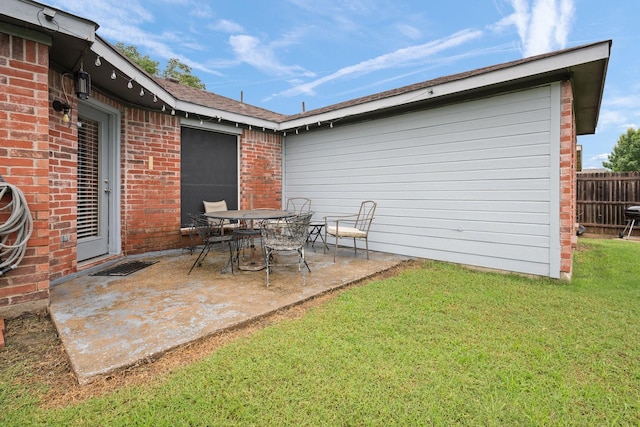 419 NW Murphy Rd, Burleson, TX 76028 - view of patio / terrace