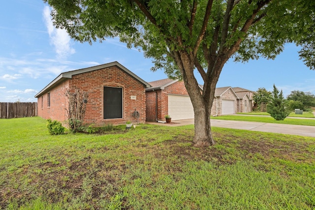 419 NW Murphy Rd, Burleson, TX 76028 - single story home featuring brick siding, driveway, and a garage