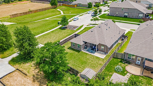 4100 Fanita Pl, Denton, TX 76210 - aerial view of residential area