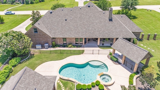 499 Savannah Hill Ln, Rockwall, TX 75032 - view of swimming pool