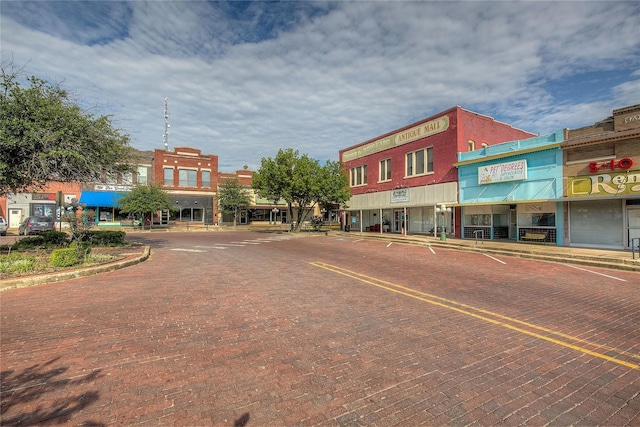 1213 Washington St Unit B, Commerce, TX 75428 - view of decorative street featuring curbs