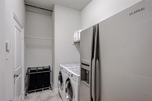 1211 Great Meadows Dr, Wylie, TX 75098 - laundry room with washing machine and clothes dryer