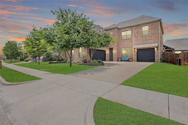 1211 Great Meadows Dr, Wylie, TX 75098 - view of front of property featuring driveway, a garage, and brick siding