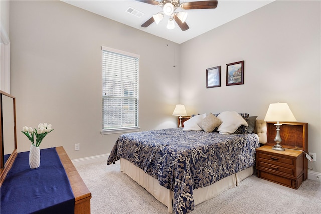 1211 Great Meadows Dr, Wylie, TX 75098 - bedroom featuring light carpet, baseboards, and ceiling fan
