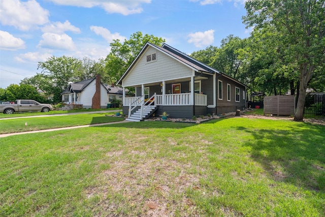 2832 Forest Ave, Fort Worth, TX 76112 - bungalow-style house with a porch