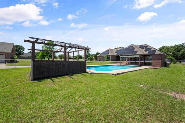 104 Spring Creek Dr, Waxahachie, TX 75165 - view of pool featuring a patio area and a pergola