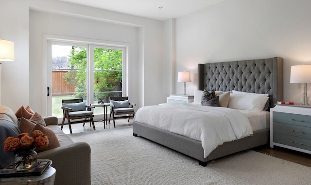4207 Valley Ridge Rd, Dallas, TX 75220 - bedroom featuring wood finished floors