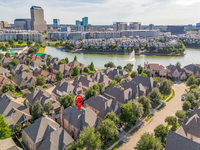 656 Clearwater Dr, Irving, TX 75039 - drone / aerial view of a nearby body of water