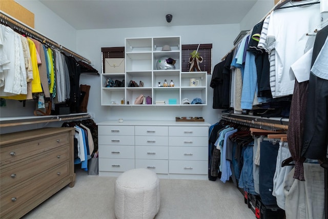 2411 N Hall St Unit 40, Dallas, TX 75204 - walk in closet featuring light carpet