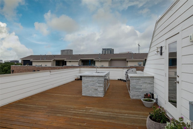 2411 N Hall St Unit 40, Dallas, TX 75204 - view of deck