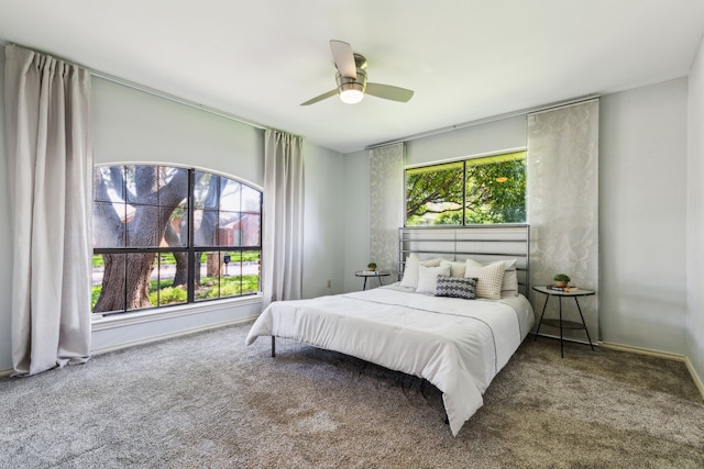 4130 High Star Ln, Dallas, TX 75287 - bedroom with carpet floors and ceiling fan