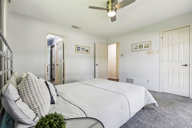 4130 High Star Ln, Dallas, TX 75287 - bedroom featuring carpet floors and ceiling fan