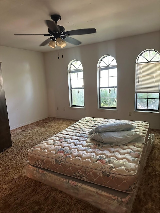 7204 Bobtail Cir, Shreveport, LA 71129 - bedroom featuring carpet floors and ceiling fan