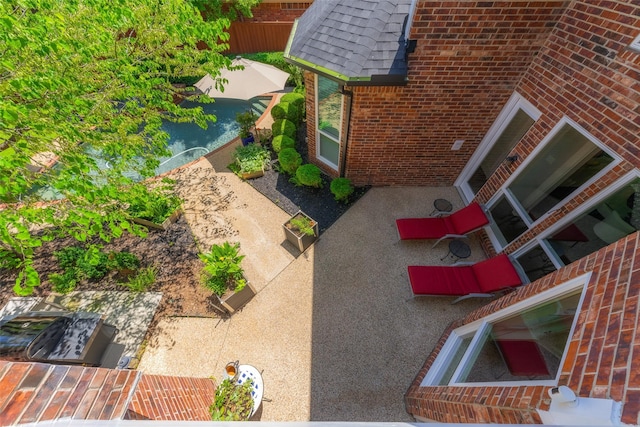 5617 Lindsey Dr, Plano, TX 75093 - aerial view of property and surrounding area
