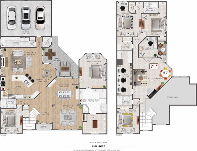 5617 Lindsey Dr, Plano, TX 75093 - floor plan / room layout