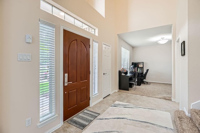 631 Ridgemont Dr, Allen, TX 75002 - entrance foyer featuring baseboards