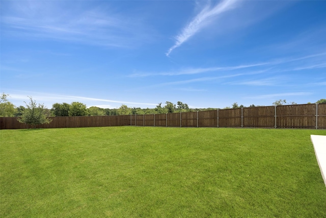 1713 Claireborne Ct, Little Elm, TX 75068 - view of yard