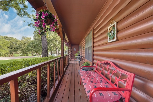 14213 Clark Dr, Streetman, TX 75859 - view of porch