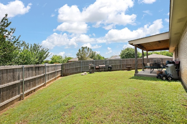 1105 Ashwood Ct, Cleburne, TX 76033 - view of yard featuring a patio