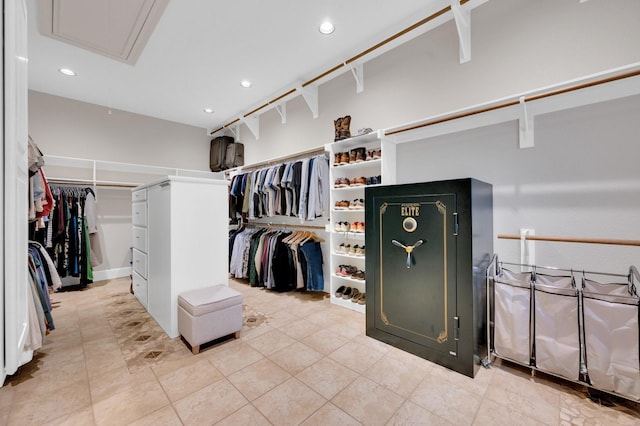 4340 Powers Branch Dr, Midlothian, TX 76065 - spacious closet with attic access