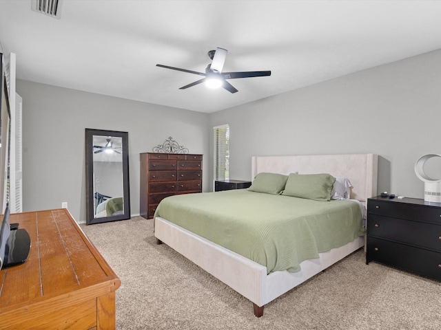 1507 Summertree Ct, Richardson, TX 75082 - bedroom with carpet flooring and a ceiling fan