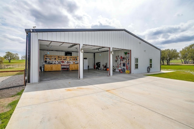 3930 Old Springtown Rd, Weatherford, TX 76085 - view of detached garage