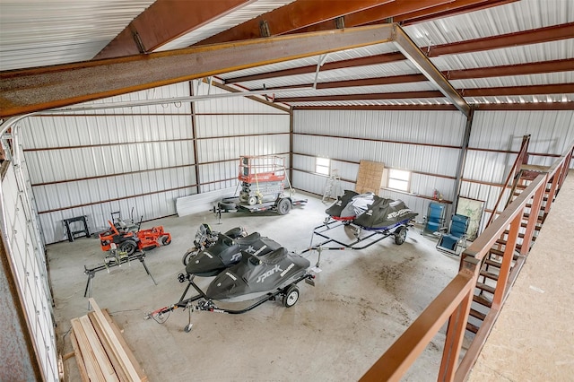 3930 Old Springtown Rd, Weatherford, TX 76085 - garage with metal wall