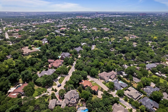 1608 Rivercrest Ct, Fort Worth, TX 76107 - aerial perspective of suburban area