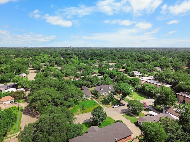 3819 Hubby Ave, Waco, TX 76710 - aerial view of a heavily wooded area