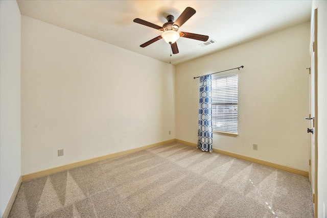 1891 Signal Ridge Pl, Rockwall, TX 75032 - carpeted empty room featuring a ceiling fan and baseboards