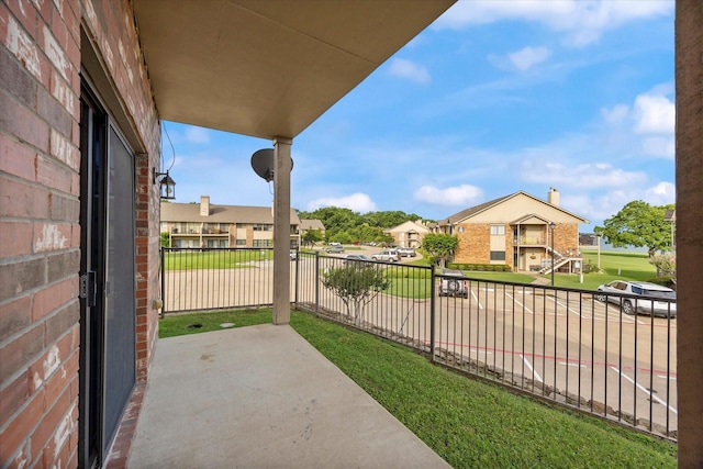 1891 Signal Ridge Pl, Rockwall, TX 75032 - view of patio / terrace with a residential view