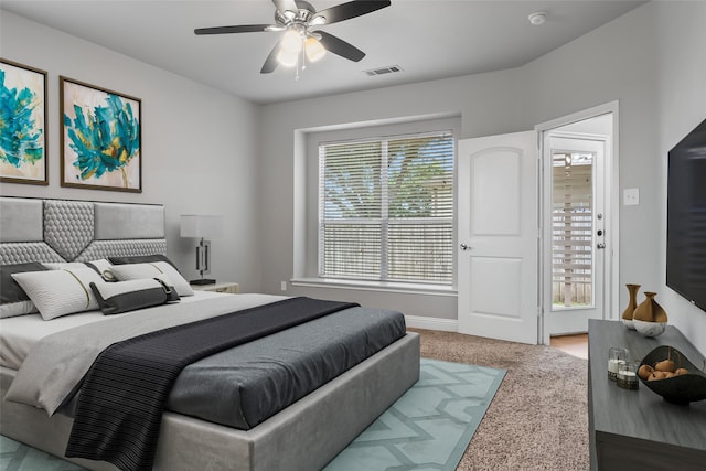 10833 Hawks Landing Rd, Fort Worth, TX 76052 - bedroom featuring a ceiling fan and baseboards
