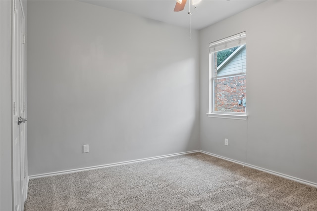 10833 Hawks Landing Rd, Fort Worth, TX 76052 - carpeted spare room featuring ceiling fan and baseboards