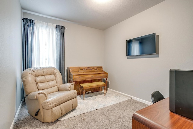 817 Nicole Way, Fort Worth, TX 76028 - carpeted home office with baseboards