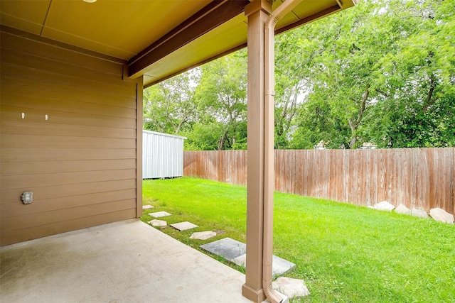 817 Nicole Way, Fort Worth, TX 76028 - view of yard featuring a patio