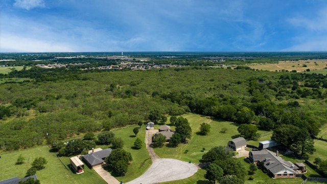 5691 Priscilla Ln, Kaufman, TX 75142 - view of property location with a forest