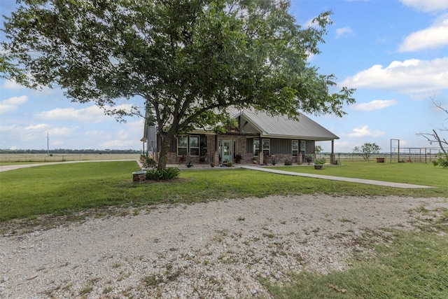 243 Fm 203, Walnut Springs, TX 76690 - view of front of house featuring a front lawn