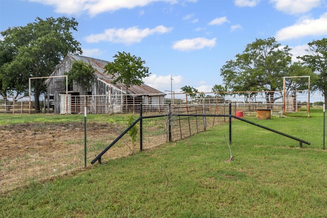 243 Fm 203, Walnut Springs, TX 76690 - view of yard with an outdoor structure and an exterior structure