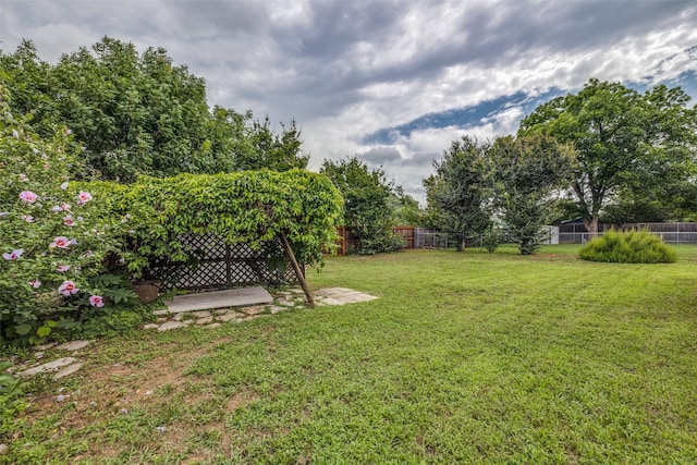 2315 Yale Dr, Arlington, TX 76015 - view of yard with a patio area