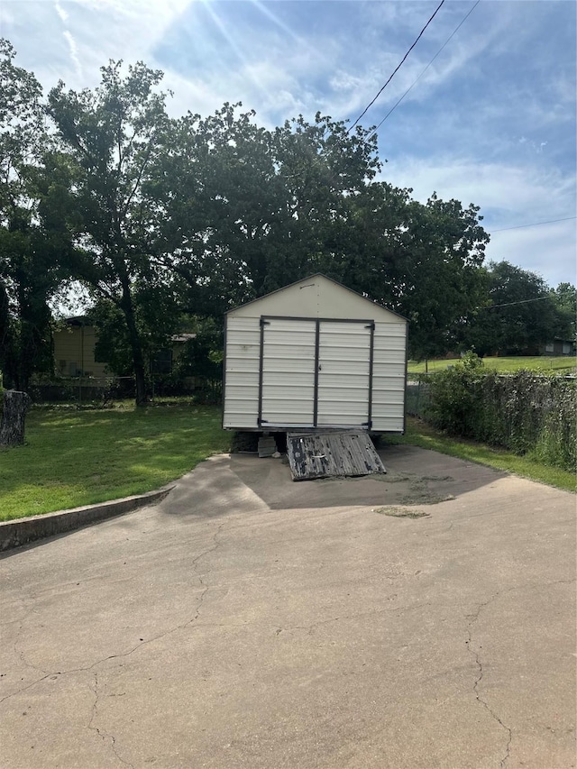 567 N Rice, Hamilton, TX 76531 - view of shed
