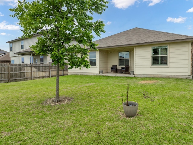 3216 Jackal Dr, Lorena, TX 76655 - back of property with a patio and a shingled roof