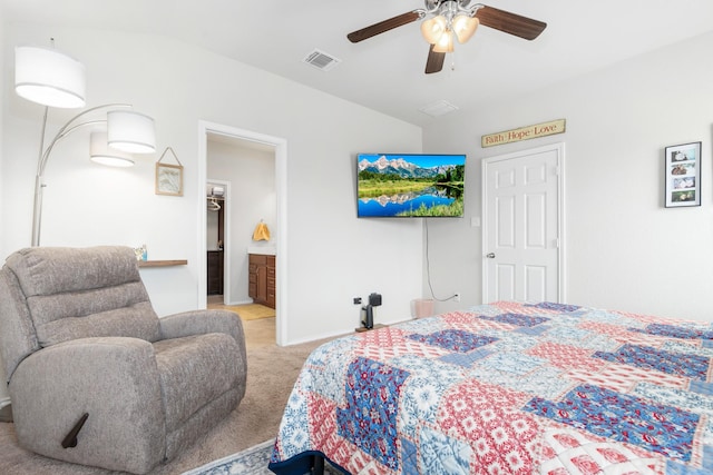 3216 Jackal Dr, Lorena, TX 76655 - bedroom featuring light carpet, baseboards, and a ceiling fan