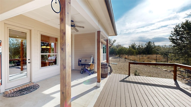 35 Oakland Hills Ct, Graford, TX 76449 - view of wooden porch